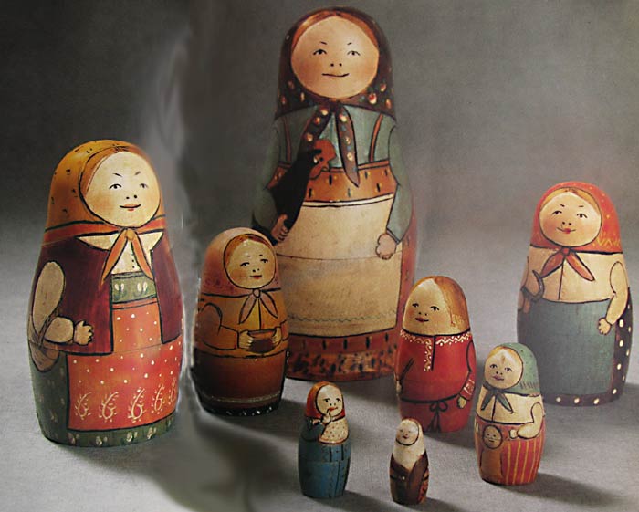 First Russian matryoshka doll