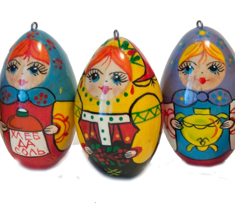 Russian Dolls Ornaments