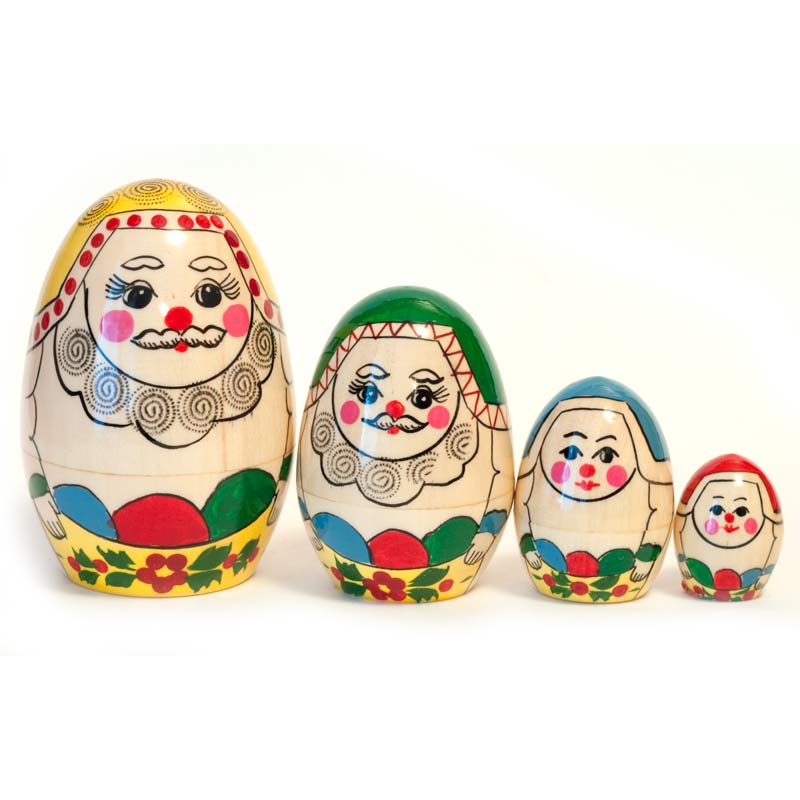 Nesting Doll Russian Santas