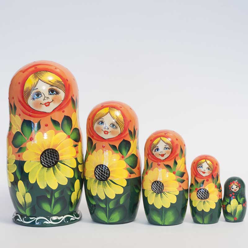 Matryoshka Sunflowers