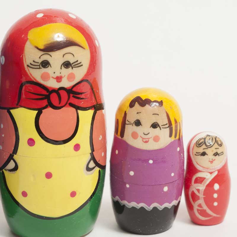 Matryoshka Russian Family