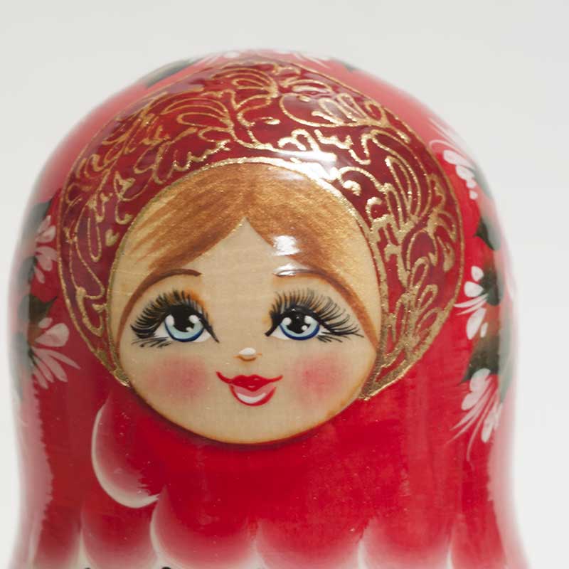 Matryoshka Doll Russian Winter Troyka