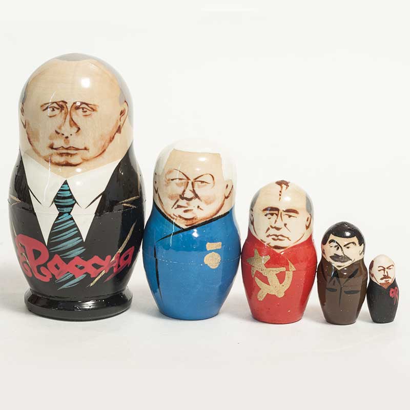 Trump's Amazing Russian Nesting Doll Featuring Vladimir Putin 