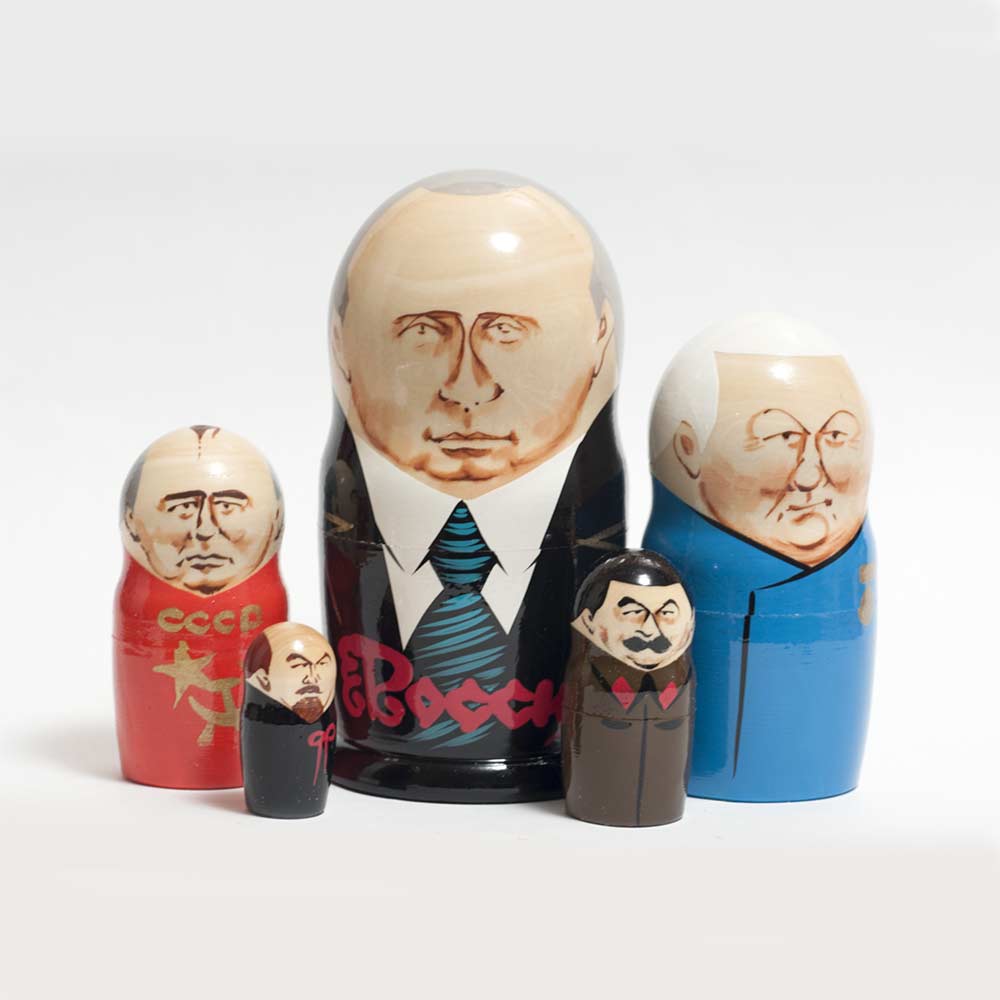 russian nesting dolls putin