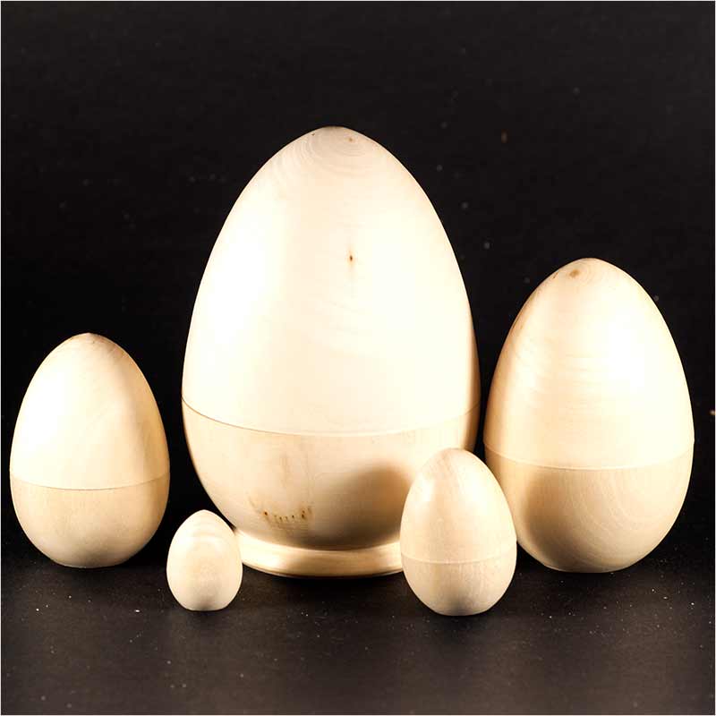 Blank Nested Eggs