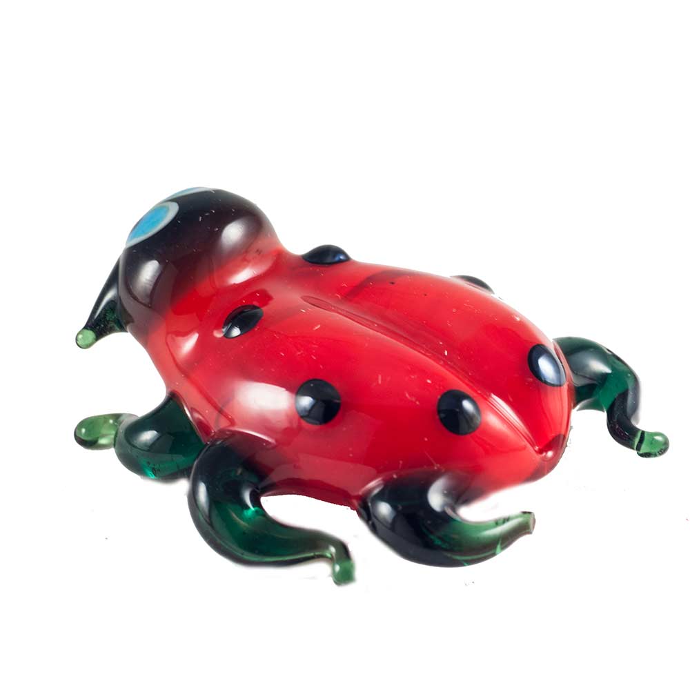 Glass Ladybird Figurine in Glass Figurines Insects category