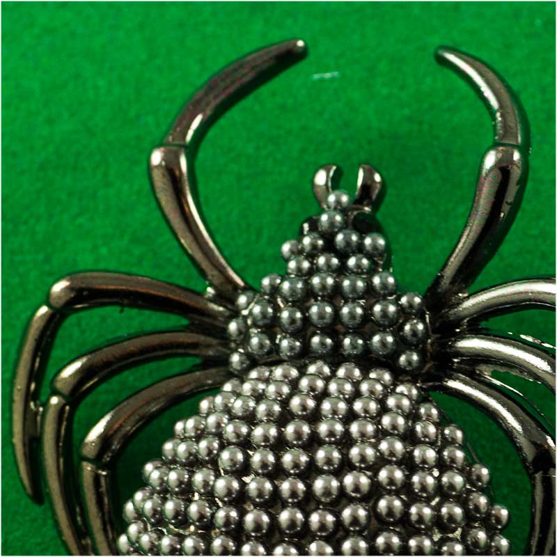 Faberge Style Brooch Spider