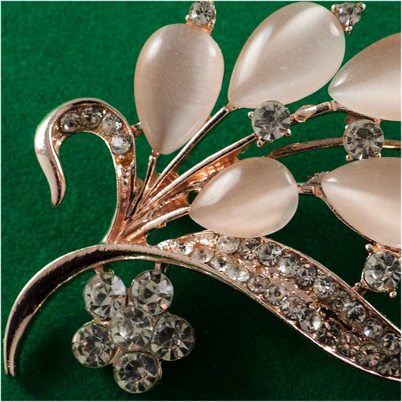 Faberge Style brooch 