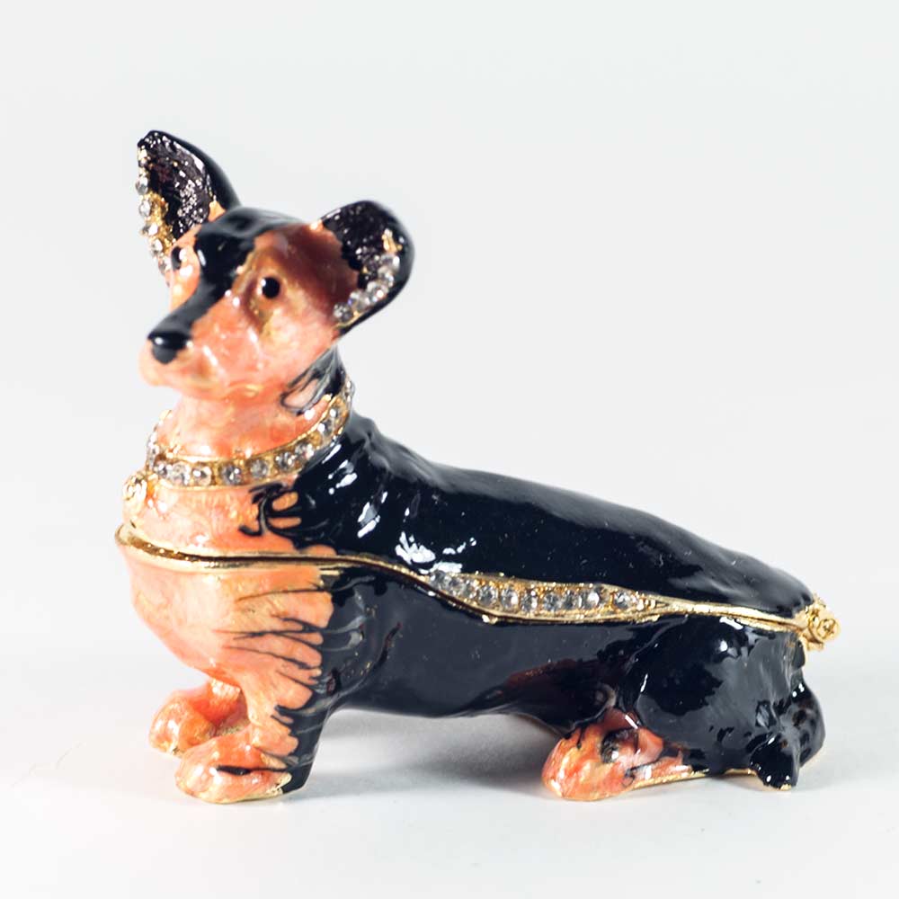 Faberger Jewelry Box Dachshund in Faberge Jewelry Jewelry Boxes category