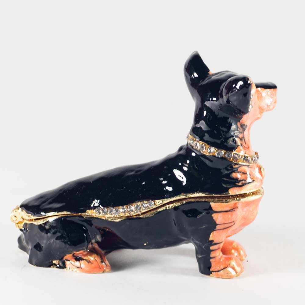 Faberger Jewelry Box Dachshund in Faberge Jewelry Jewelry Boxes category