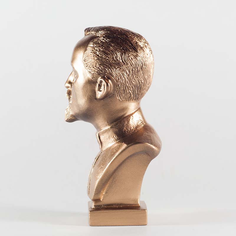 Felix  Dzerzhinsky Gypsum Bust Bronze Color in  Memorabilia category