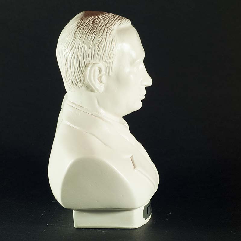 Putin Gypsum Bust White in  Memorabilia category