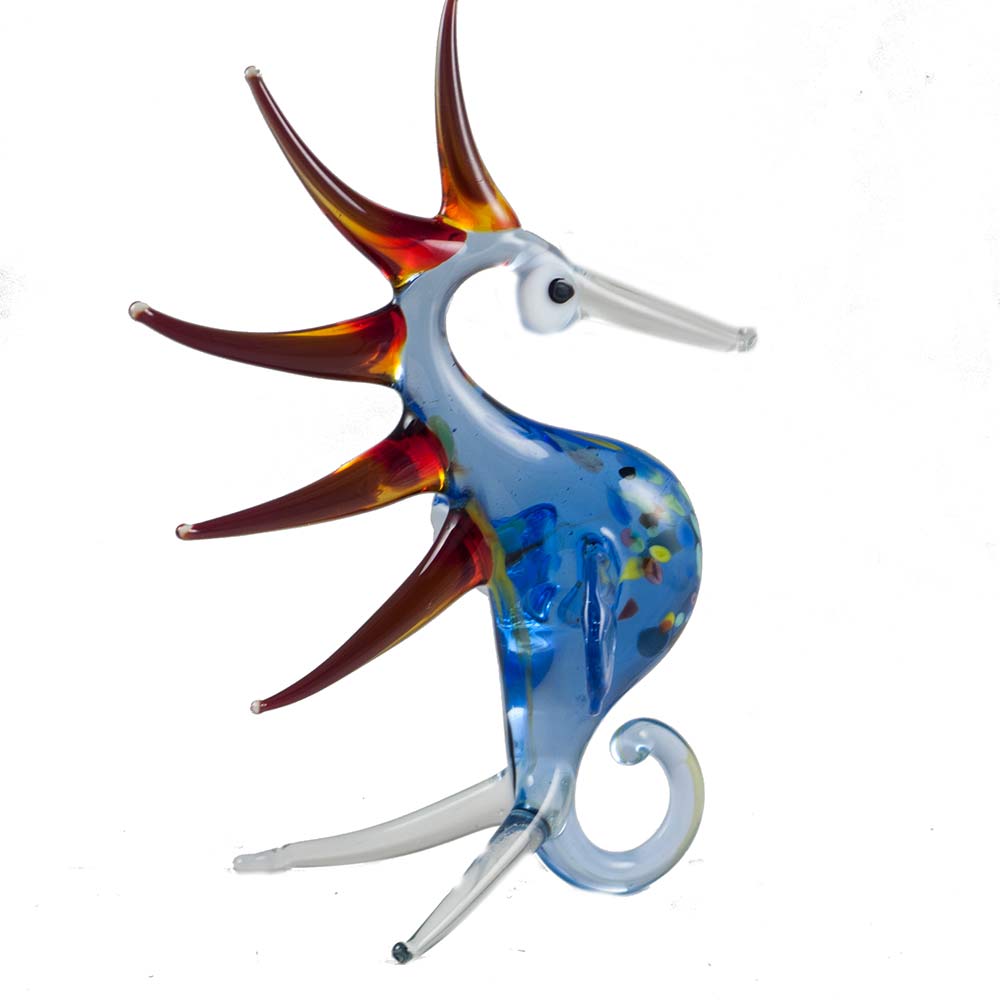 GlassSea Horse in Glass Figurines Sea Life Creatures category