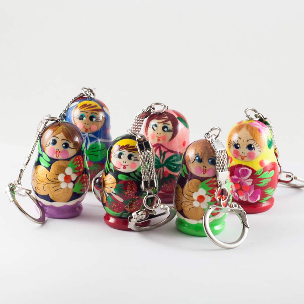 Set of Matryoshka Key-chains in  Small Gifts category