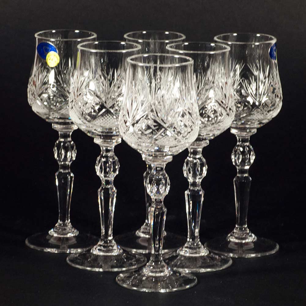 Crystal Vine Shot Glass 60 ml in Home Decor Crystal Glasses category. 