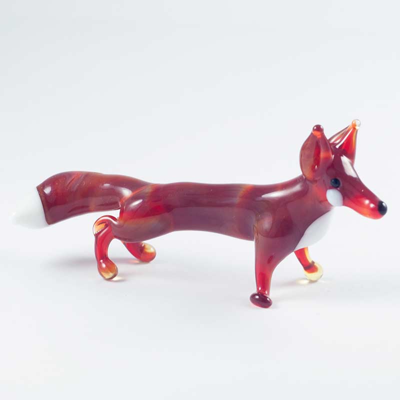 Glass Figurine Fox in Glass Figurines Wild  Animals category