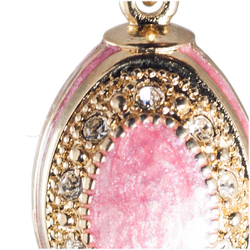 Pendant Oval on Pink in Faberge Jewelry Pendants category