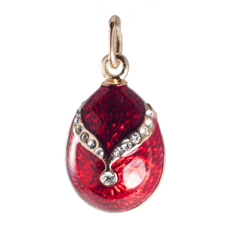 Pendant Necklace on Red in Faberge Jewelry Pendants category