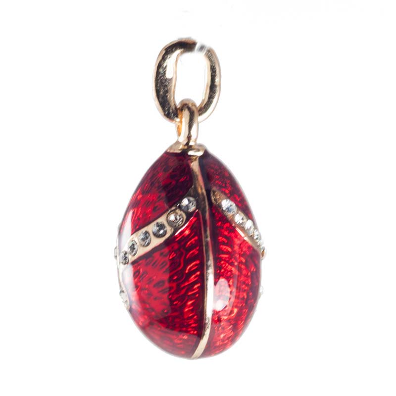 Pendant Necklace on Red in Faberge Jewelry Pendants category