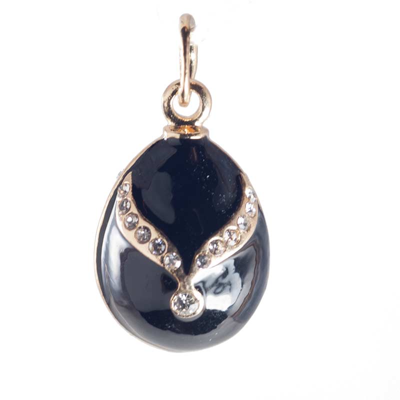 Pendant Necklace on Black in Faberge Jewelry Pendants category