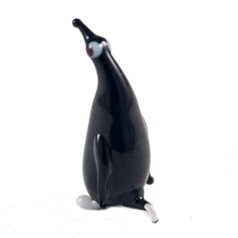 Glass Penguin Mini in Glass Figurines Miniature Figurines category