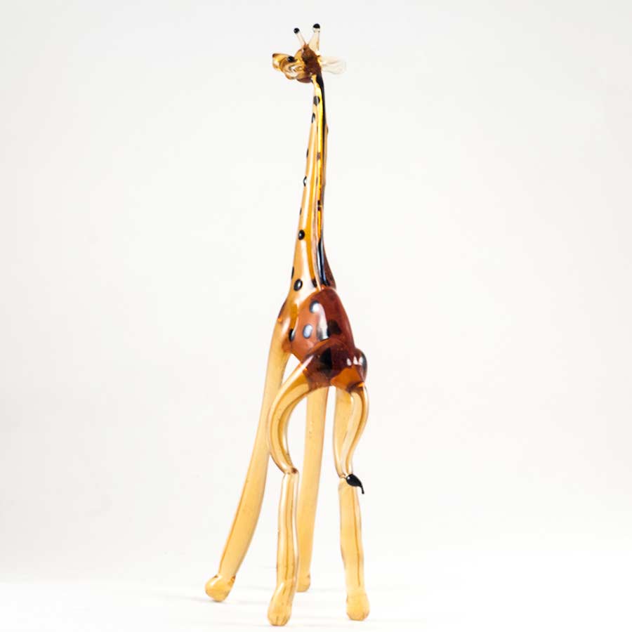 Glass Giraffe Figure in Glass Figurines Wild  Animals category