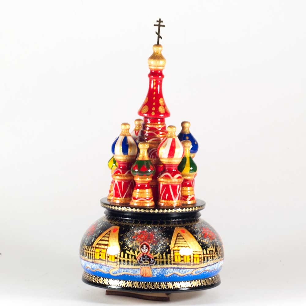 Russian Winter Scenes Music Box in  Music Boxes category