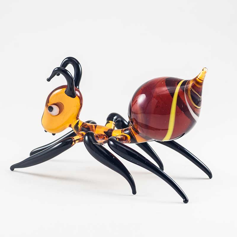 Glass Ant in Glass Figurines Insects category