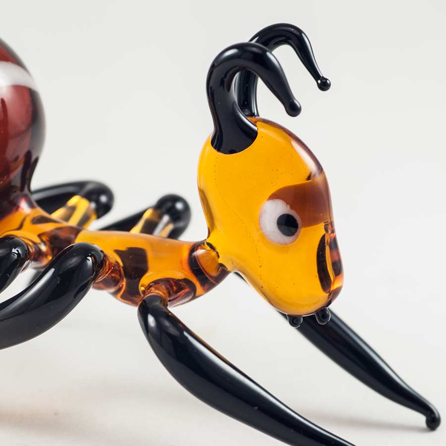 Glass Ant in Glass Figurines Insects category