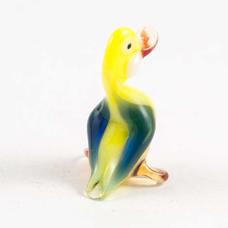 Mandarin Duck in Glass Figurines Miniature Figurines category