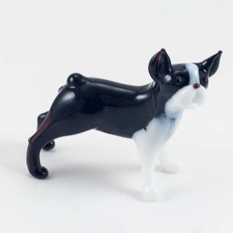 Boston Terrier in Glass Figurines Dogs category