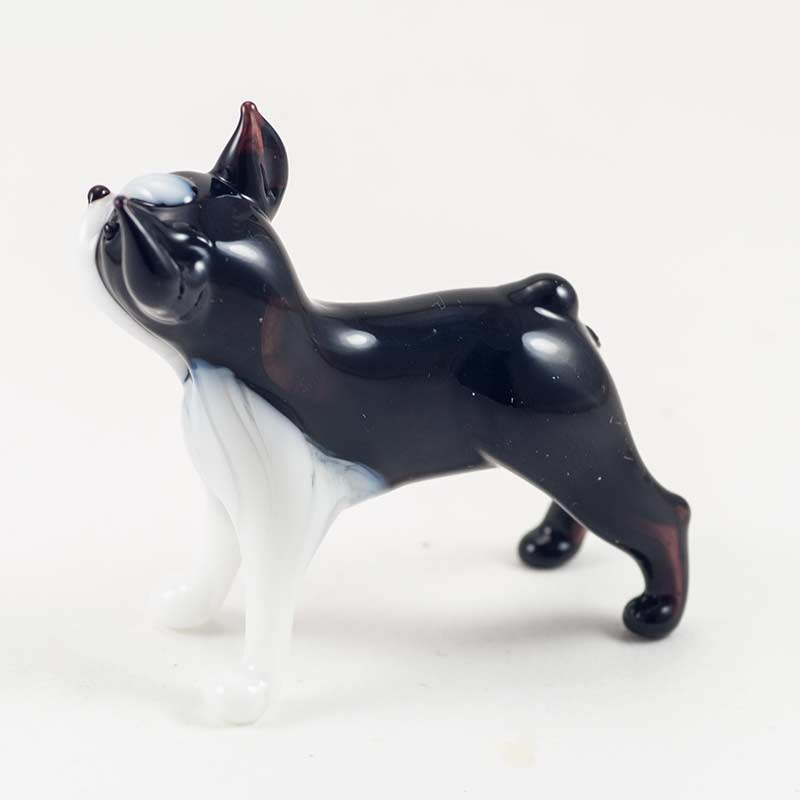 Boston Terrier in Glass Figurines Dogs category