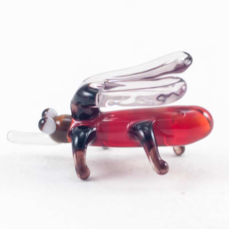 Mosquito Glass Miniature in Glass Figurines Miniature Figurines category