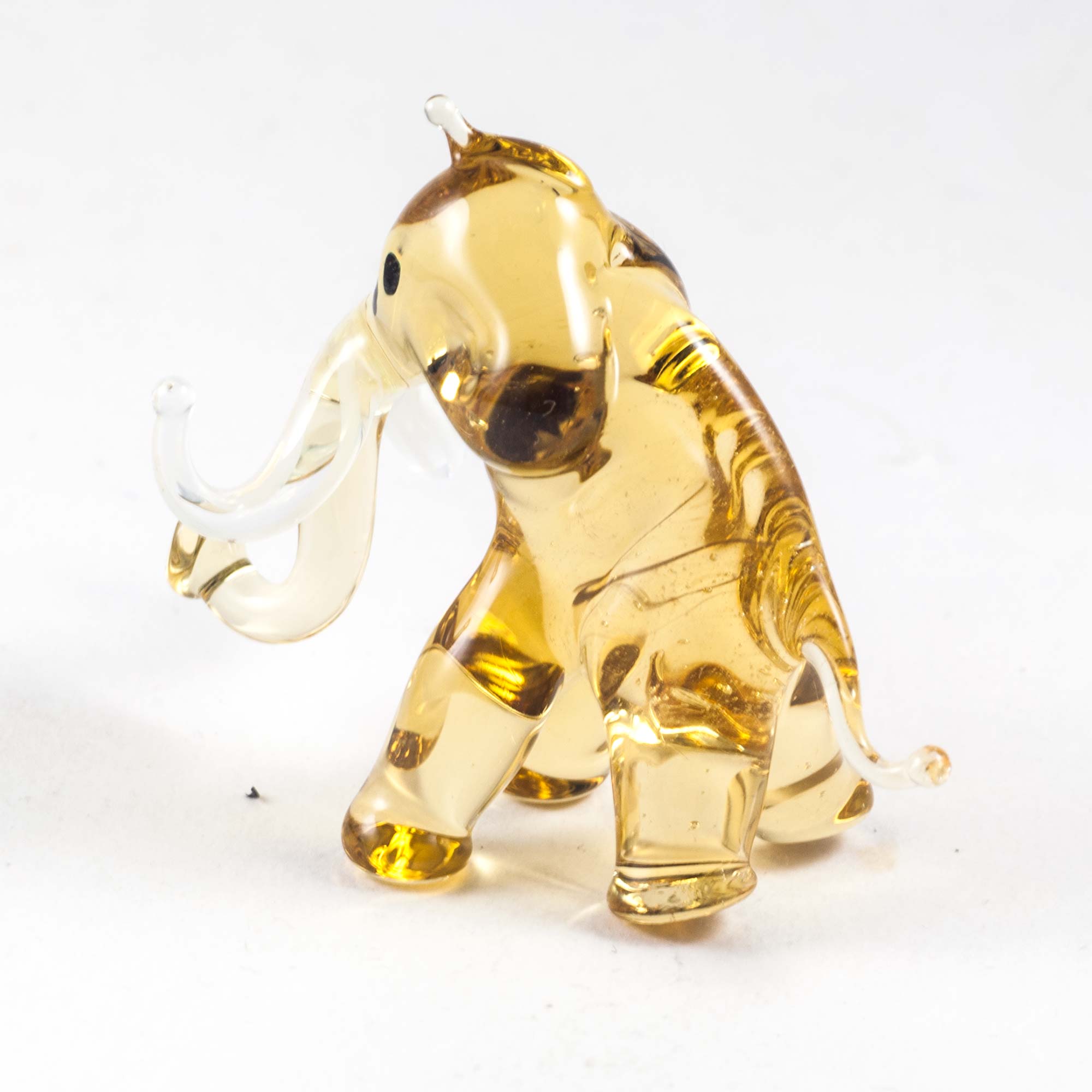 Mammoth Figurine in Glass Figurines Wild  Animals category