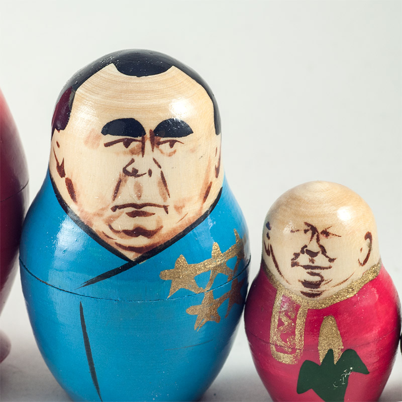 Gorbachev Nesting Doll in Nesting Dolls Russian Presidents category