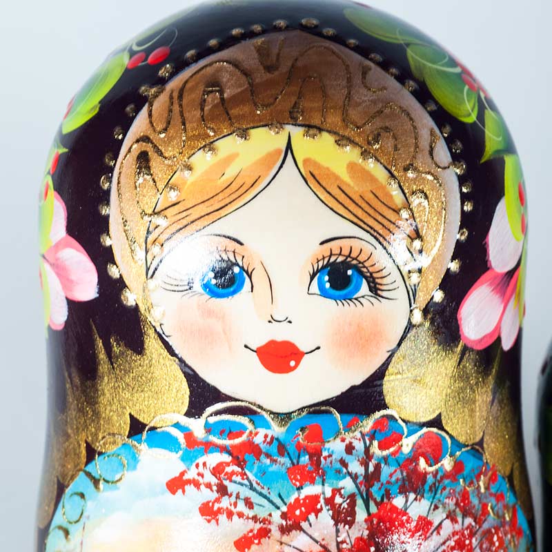 Matryoshka Russian Churches in Nesting Dolls One-of-a-kind category