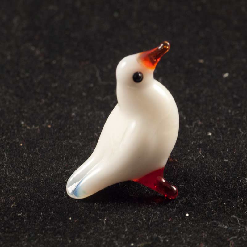 White Dove Glass Figurine in Glass Figurines Miniature Figurines category