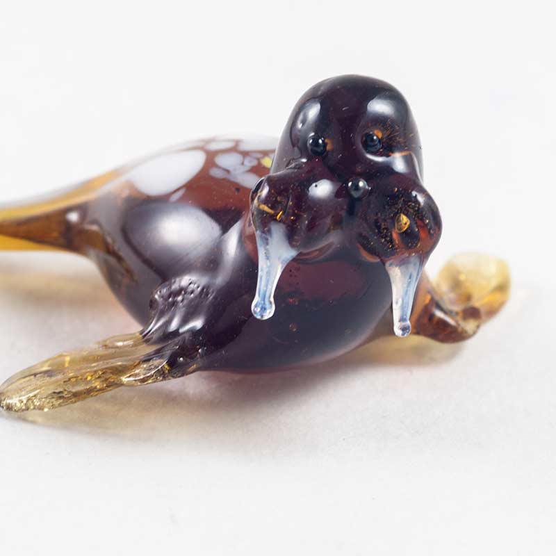 Glass Walrus Figurine in Glass Figurines Wild  Animals category