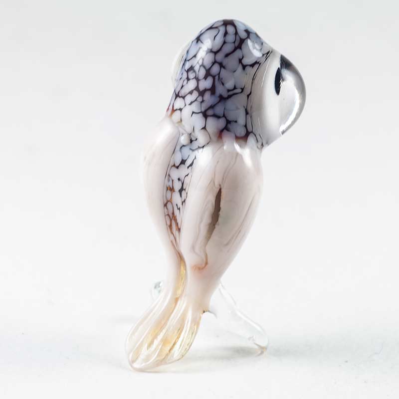 Glass Polar Owl in Glass Figurines Birds category