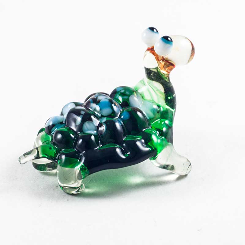 Jolly Turtle in Glass Figurines Reptiles category