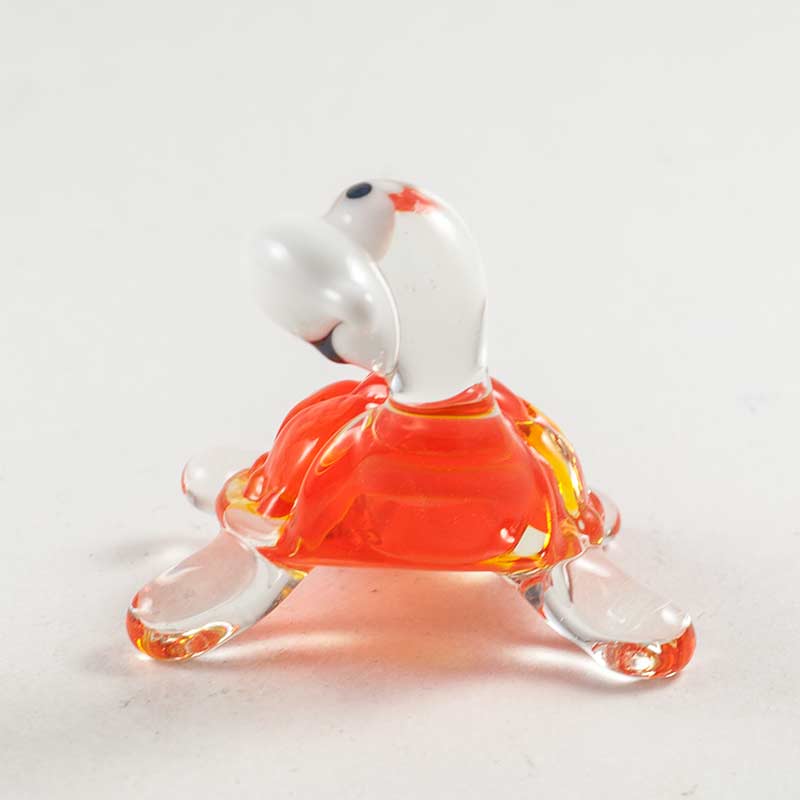 Jolly Glass Turtle in Glass Figurines Reptiles category