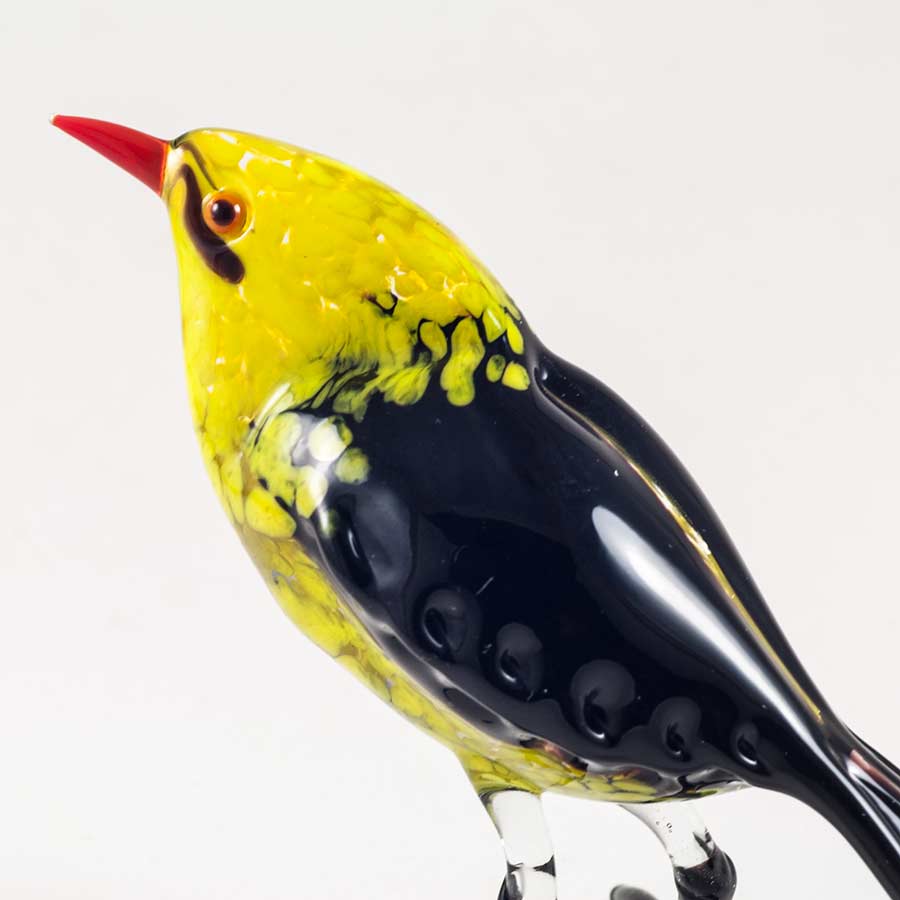 Glass Oriole in Glass Figurines Birds category