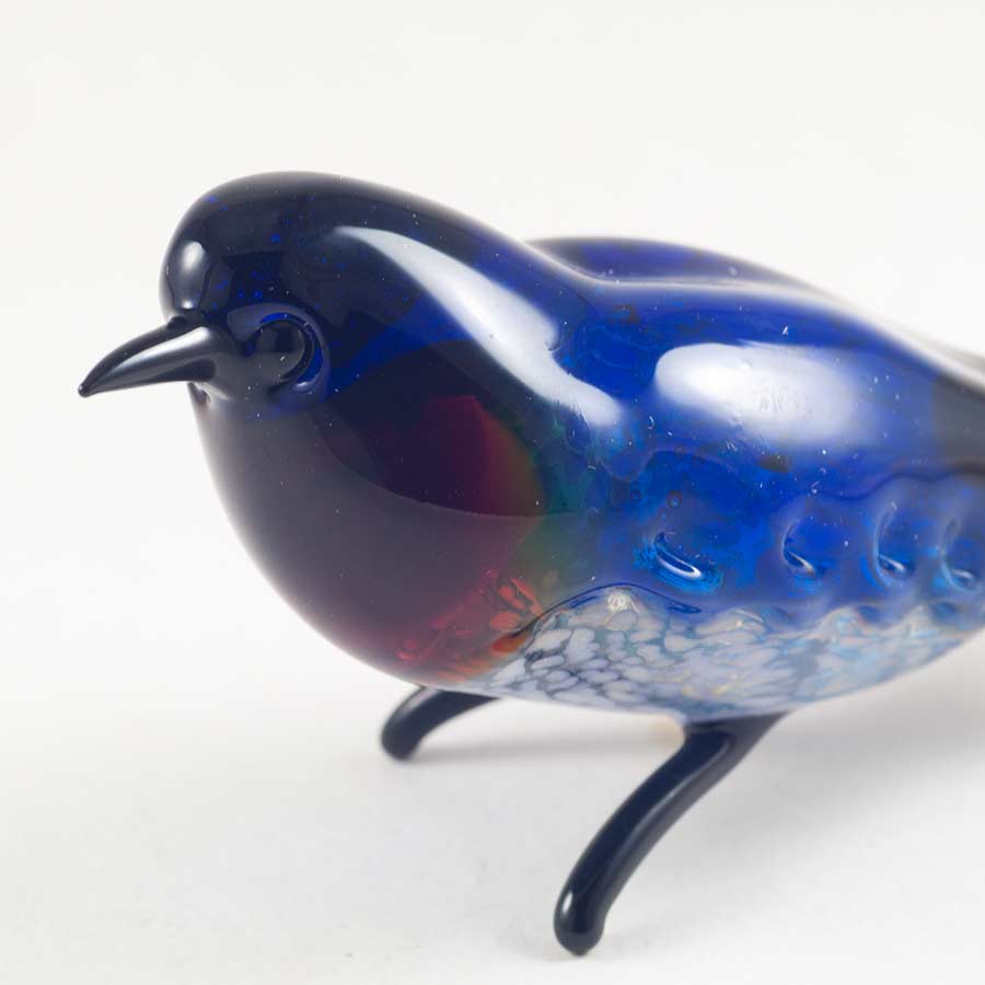 Glass Swallow Figurine in Glass Figurines Birds category