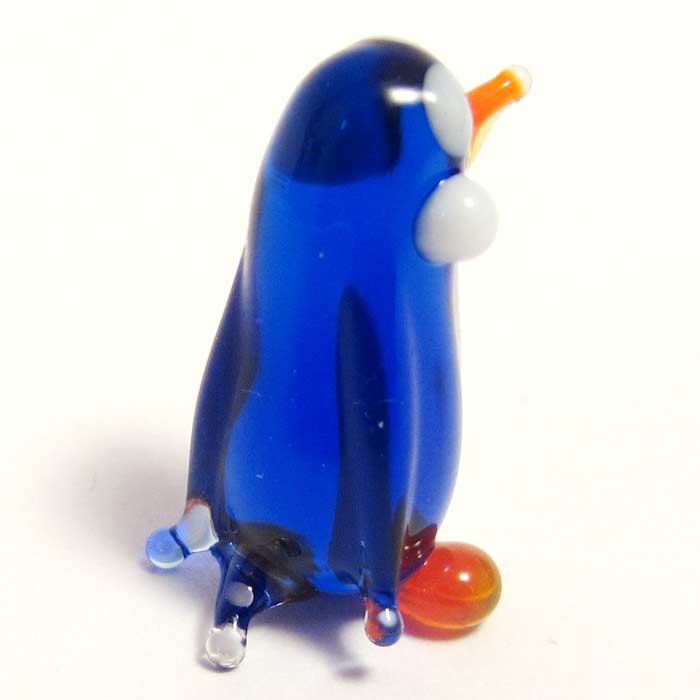 Glass Penguin Mini in Glass Figurines Miniature Figurines category
