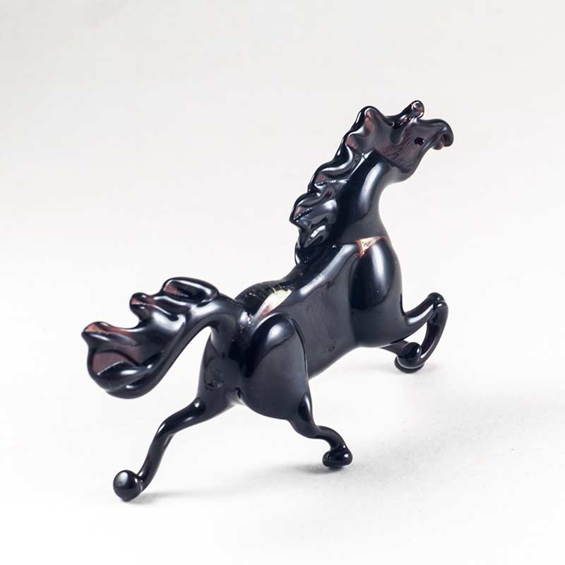 Glass Horse in Glass Figurines Farm Animals category