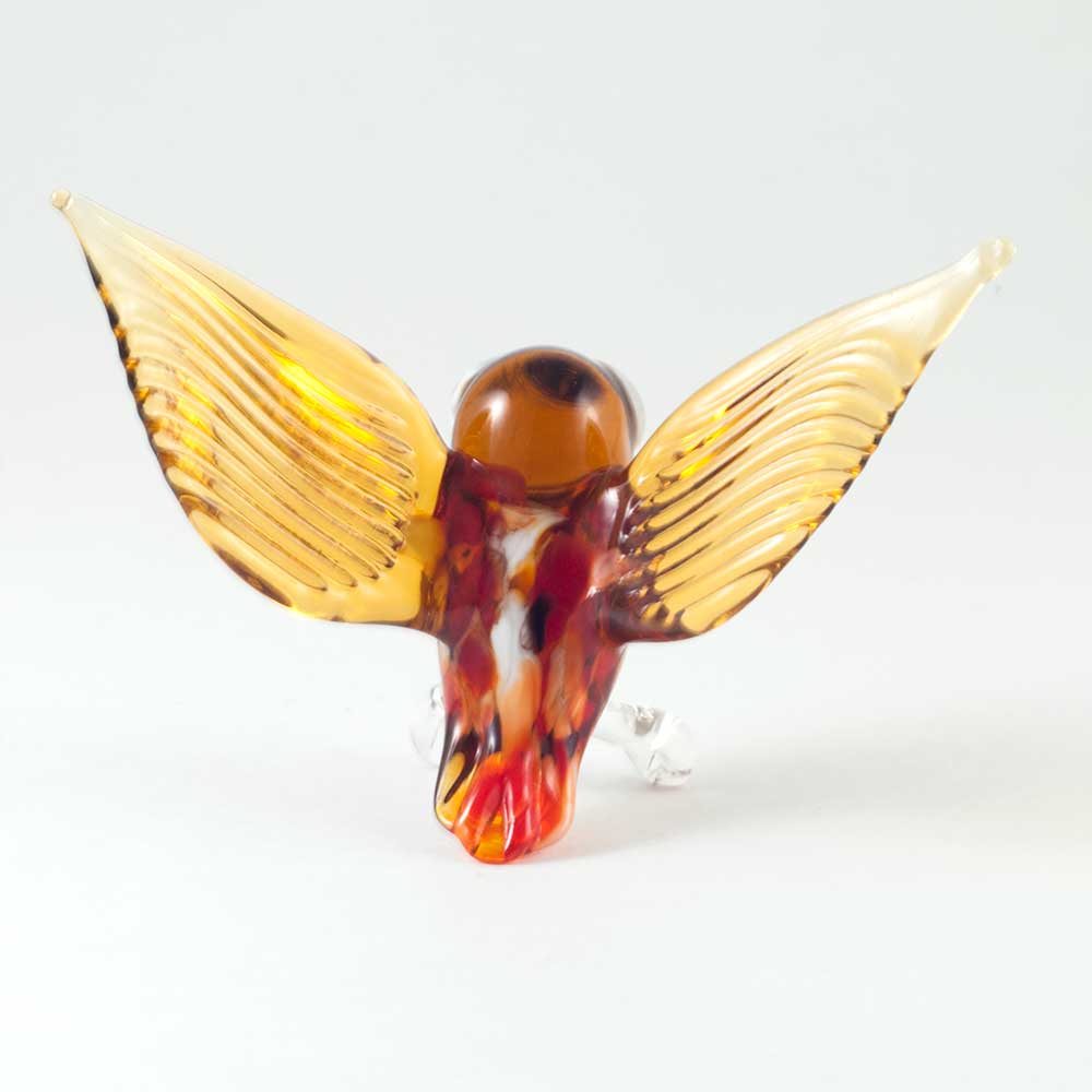 Glass Owl Figurine in Glass Figurines Birds category
