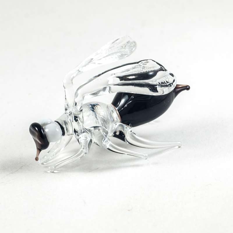 Glass Wasp Figure in Glass Figurines Insects category