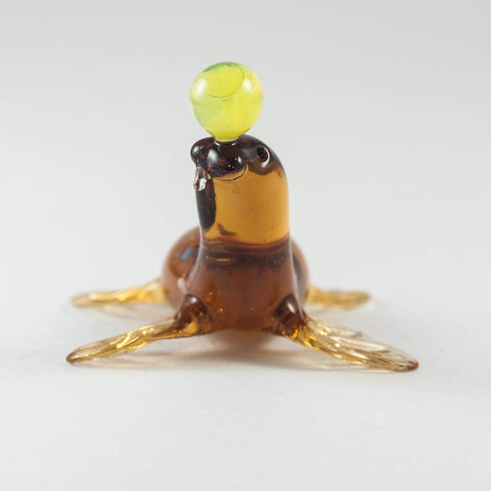 Glass Sea Bear in Glass Figurines Wild  Animals category