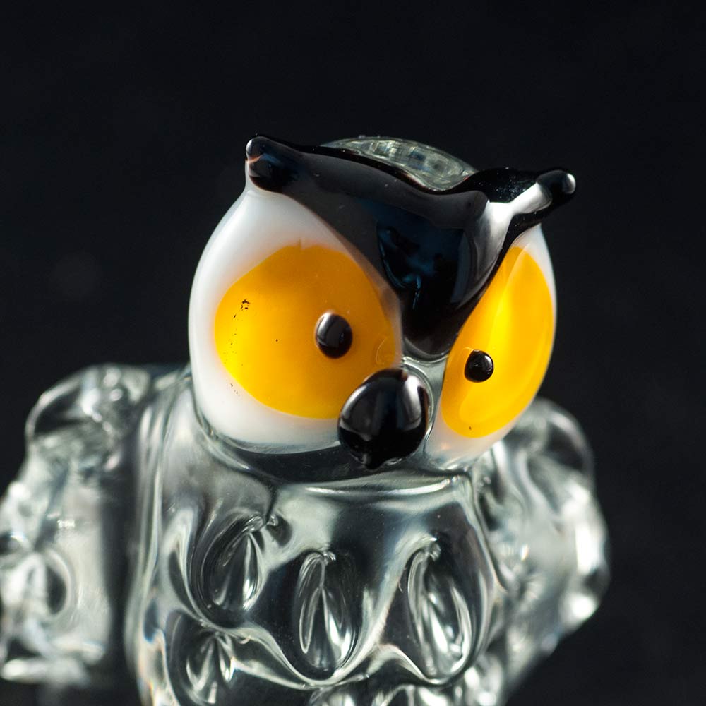Glass Owl in Glass Figurines Birds category
