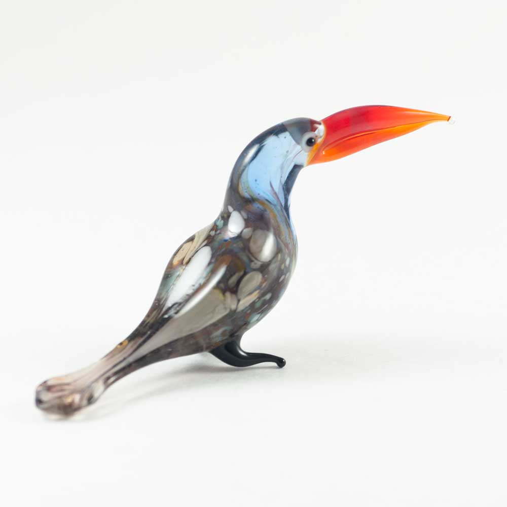 Glass Toucan Figurine in Glass Figurines Birds category